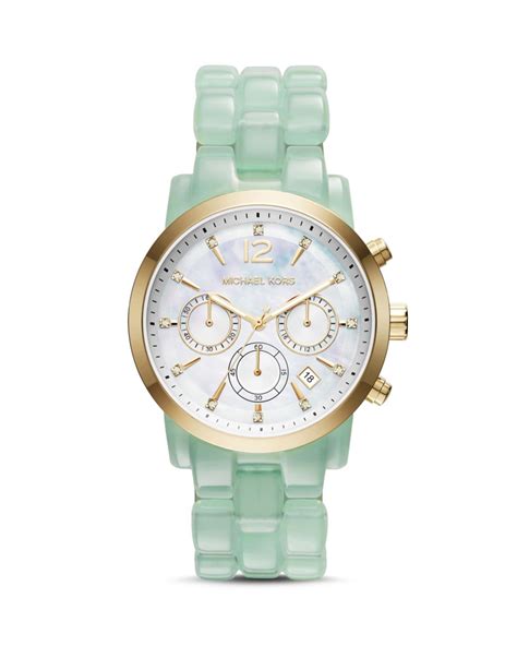 Michael Kors Clear Audrina Watch, 41.5mm Jewelry